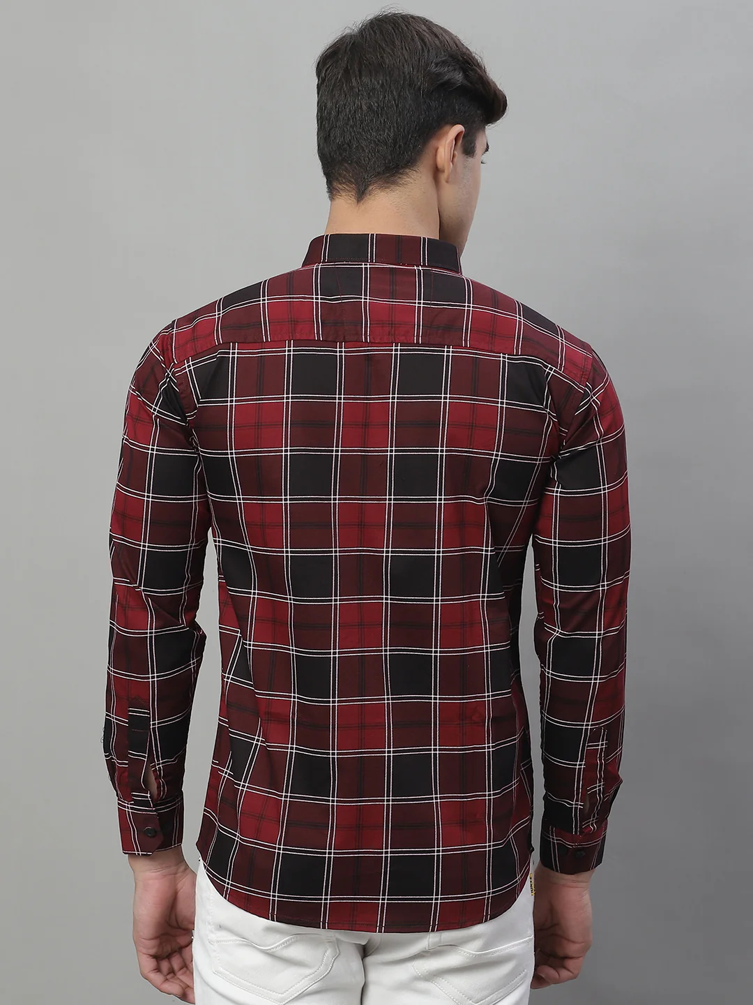 Checkmate Classic Men's Shirt - Maroon - Image 7