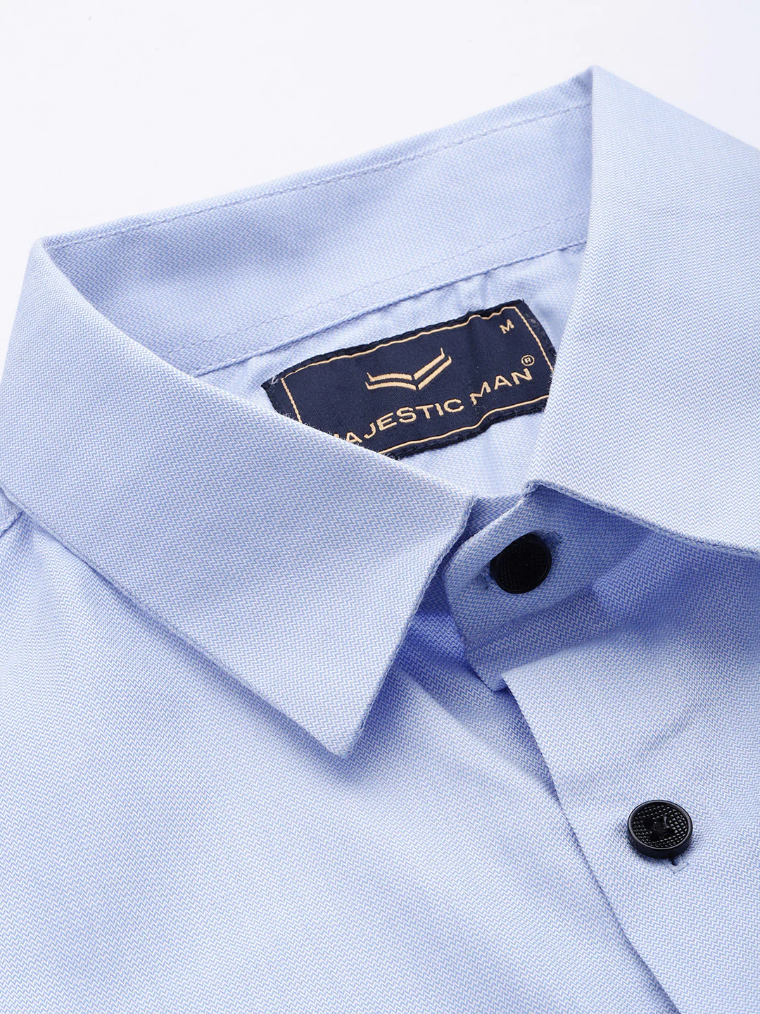 Finest Formal Half Shirt-Sky Blue - Image 2