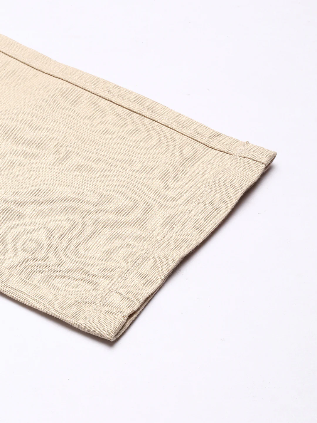 Majestic Man Regular Fit Solid Casual Trouser - Beige - Image 4