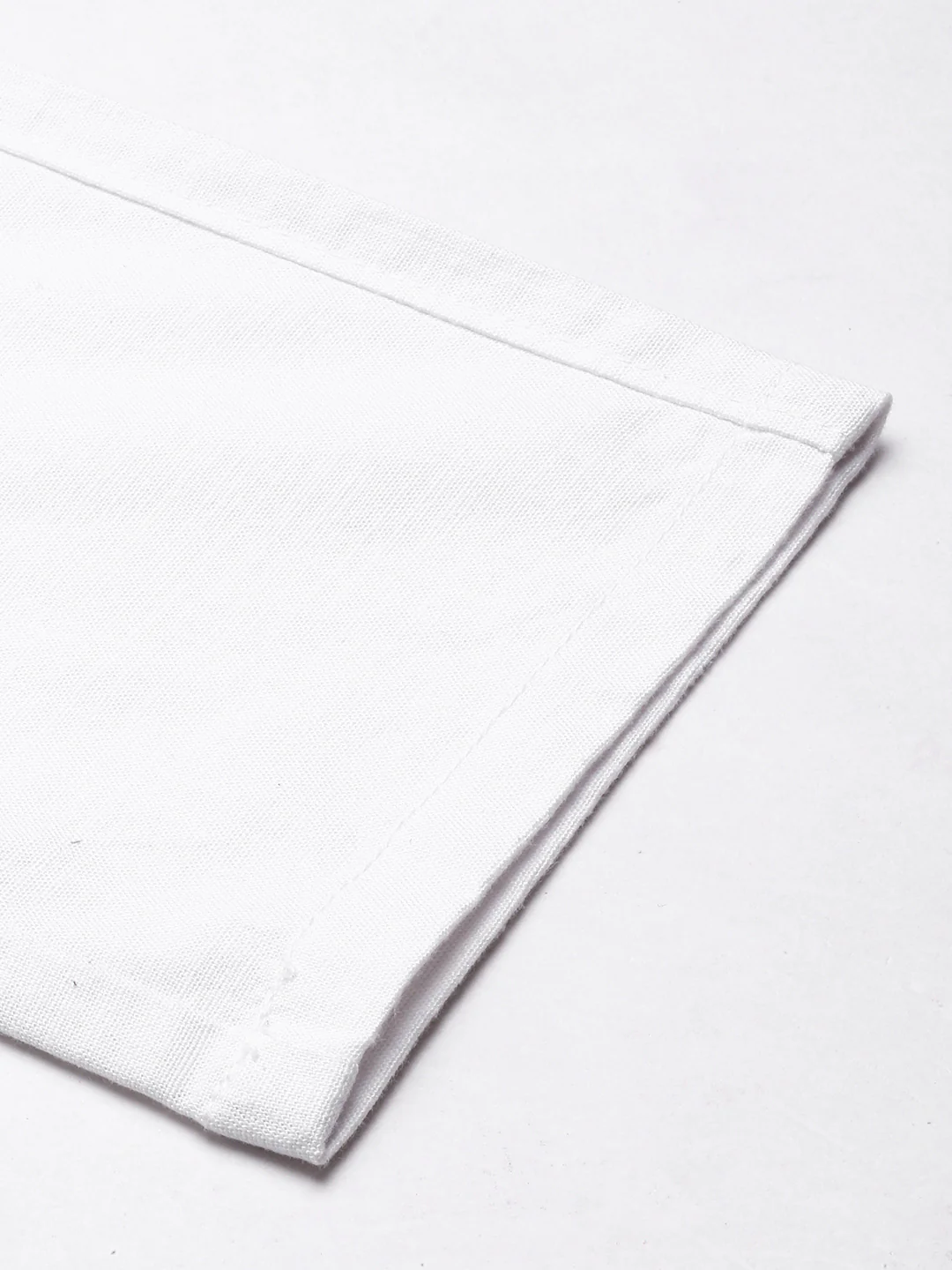Majestic Man Regular Fit Solid Casual Trouser - White - Image 4
