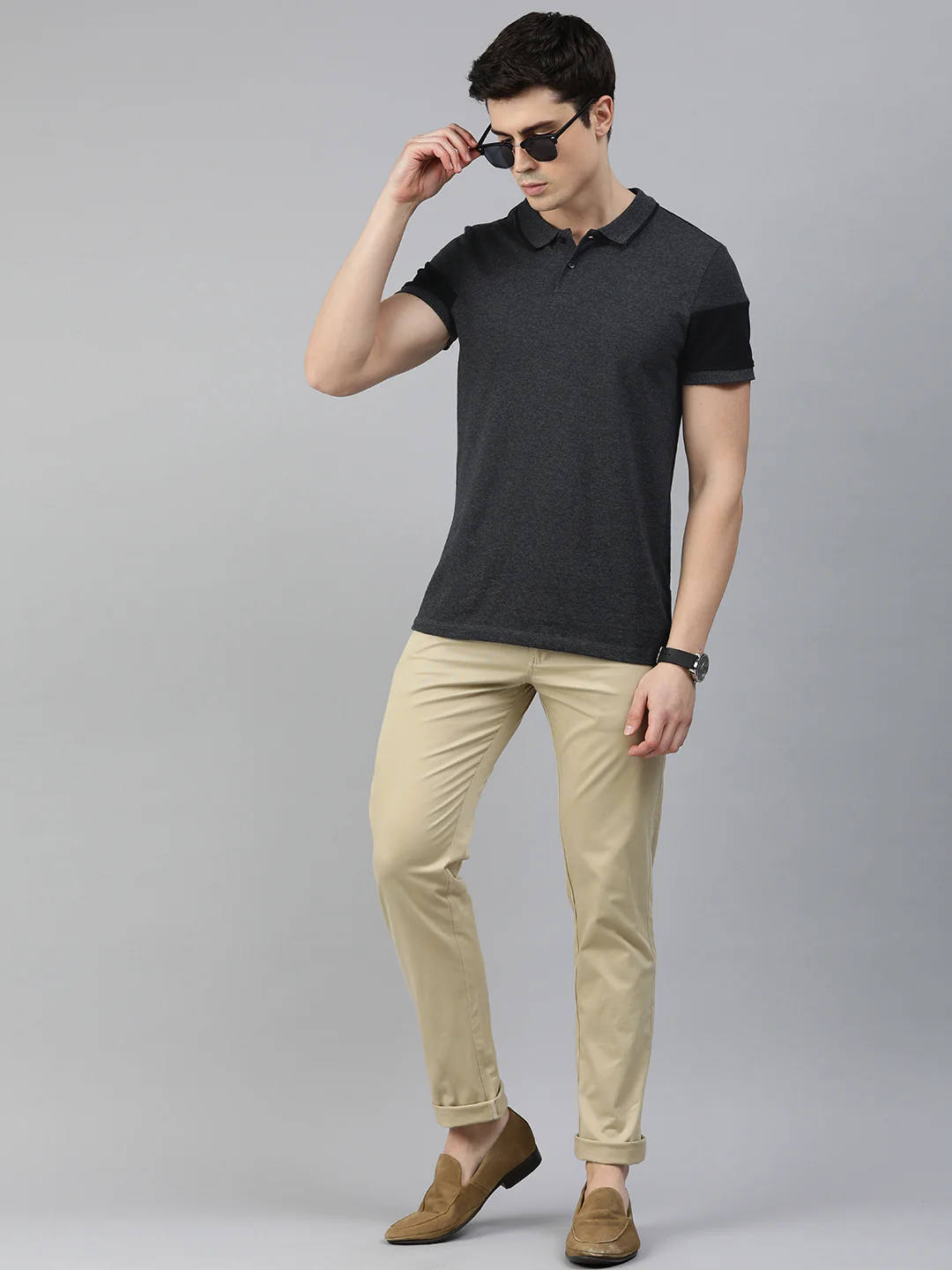 Timeless Men's Trousers for Effortless Elegance - Beige - Image 4