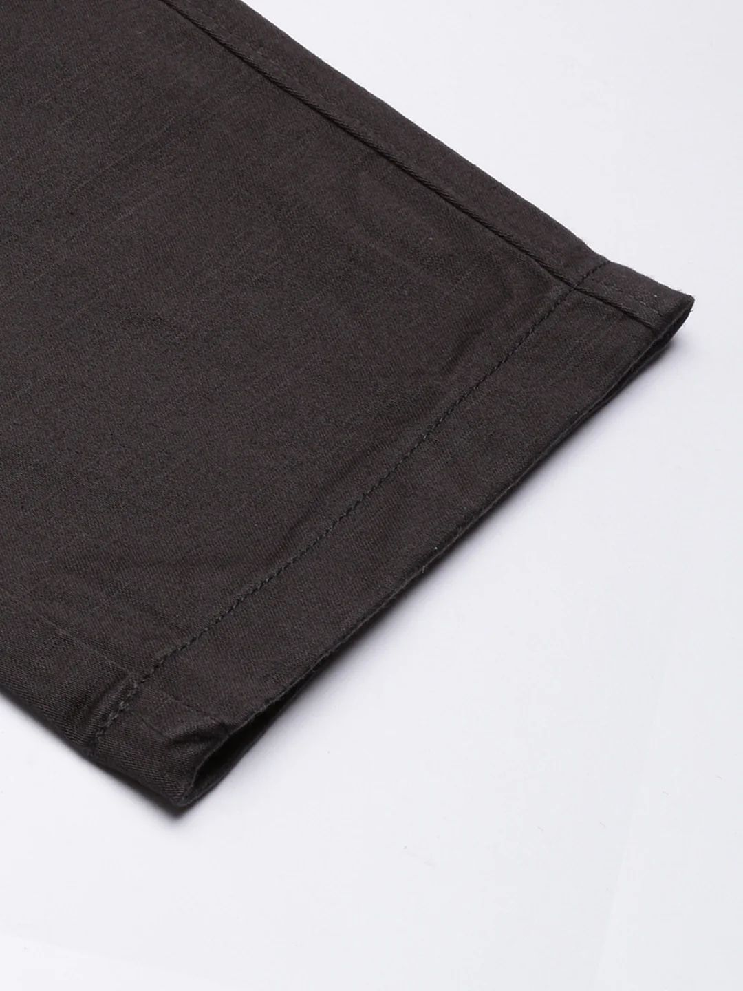 Classic Men's Trousers for Effortless Style - Jet Grey - Image 6