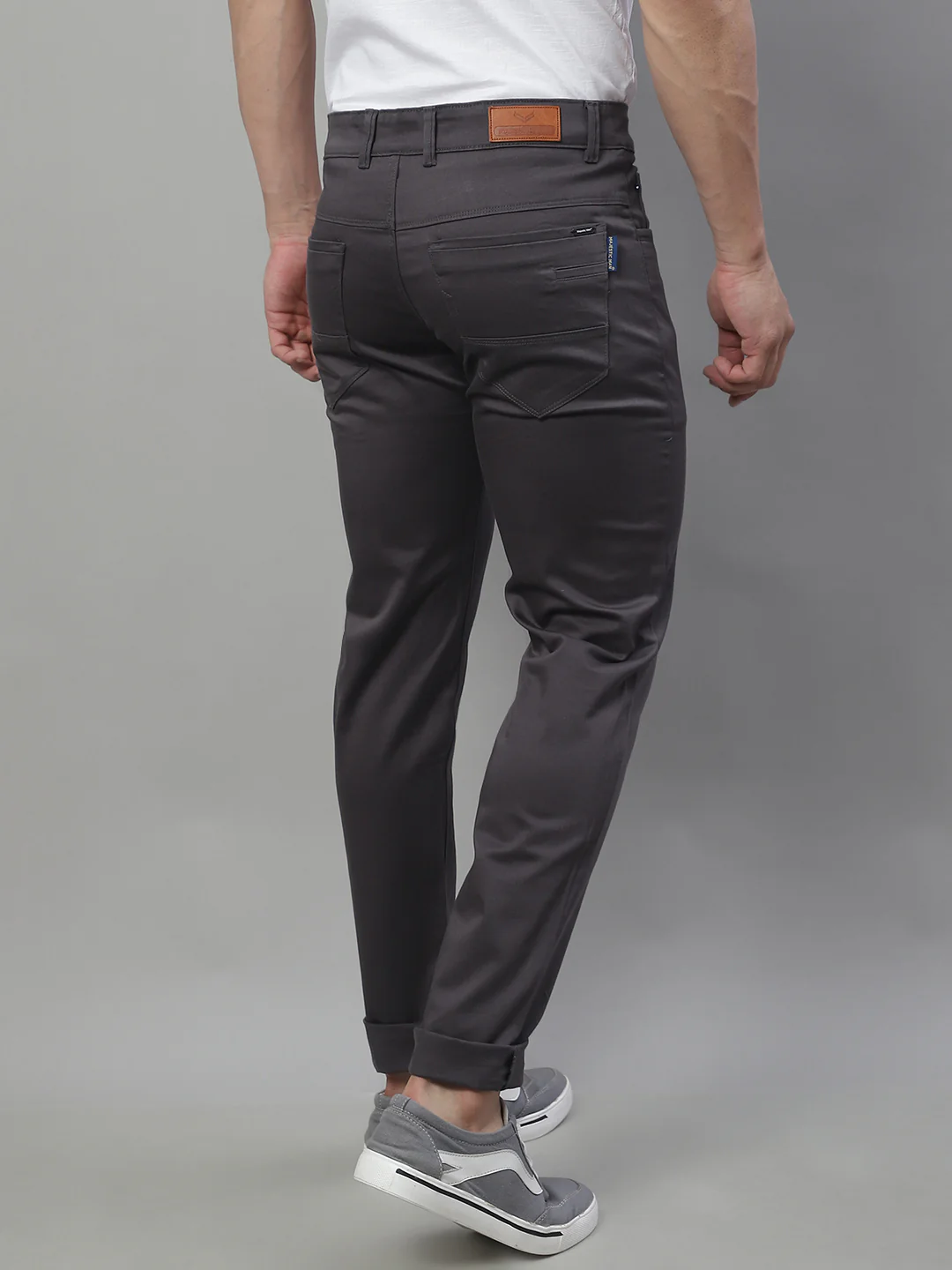 Timeless Style Regular Trousers - Dark Grey - Image 5