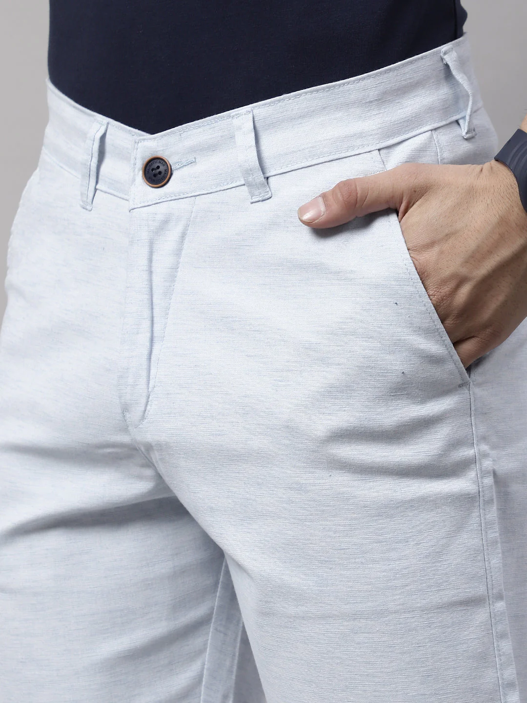 Trendsetting Men's Shorts - SKY BLUE - Image 3